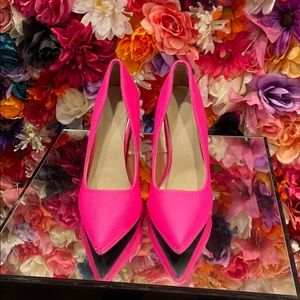 ladies pink heels